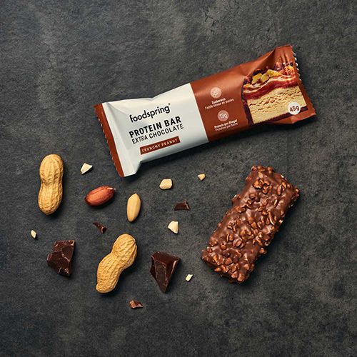Barre Protéinée Enrobage Chocolat Crunchy Peanut