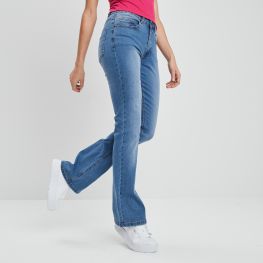 Jeans flare taille standard