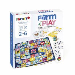 Coffret premiers jeux de société Farm Play Oxybul 