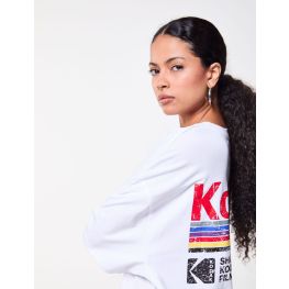 T-shirt oversize imprimé Kodak x Jennyfer