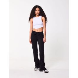 Jogging coupe droite taille basse 