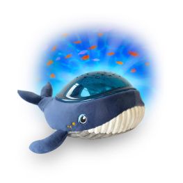 Veilleuse peluche baleine projecteur d'ambiance aqua dream 
