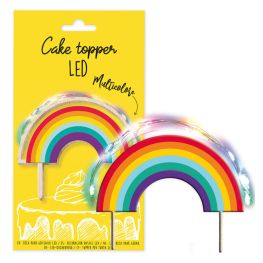 Cake topper LED Rainbow