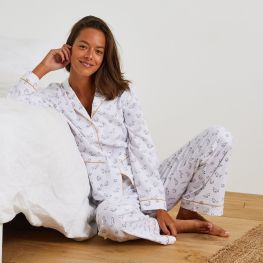 Pyjama imprimé renardeaux