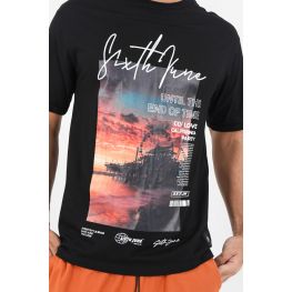 T-Shirt California Sunset