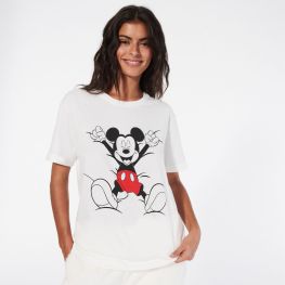 T-shirt en jersey imprimé mickey