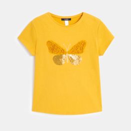 T-shirt à motif fantaisie papillon fille