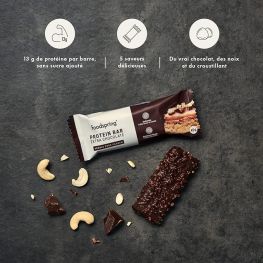Barre Proteinee, Double Extra Chocolate 