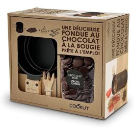 Coffret Fondue Chocolat et Chocolat Noir